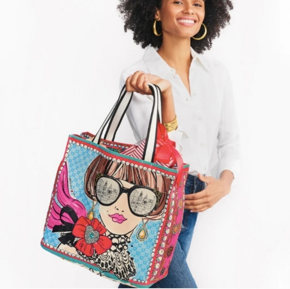 SOLD!! NWT 💫Brighton Multi-Color Sparkle & Shine Tote💫 - Picture 2 of 8